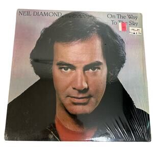 VTG 1981 Neil Diamond - On The Way to The Sky - Vinyl Record LP